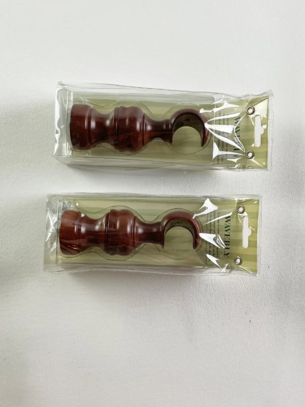 Waverly Dark Brown Center Support for 1 Inch Pole 2 Packs